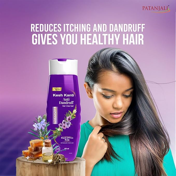 Patanjali Kesh Kanti Anti Dandruff Hair Cleanser | 180ML_2