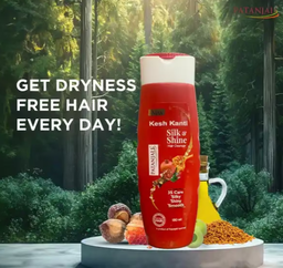 Patanjali Kesh Kanti Silk And Shine Hair Cleanser -180ml