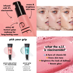 ELF niacinamide grip primer 