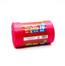 Bolsas Rojas en rollo