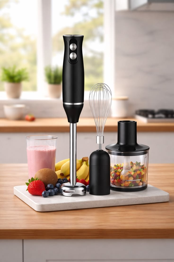 3-in-1 Ultra-Speed Hand Immersion Blender Set_0
