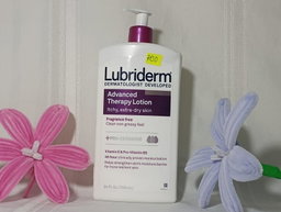 Lubriderm Advsnced Therapy Lotion.