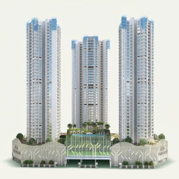 Ekta Tripolis 3 BHK | 1084 sq ft | Goregaon(W) | Mumbai | ₹4.05Cr