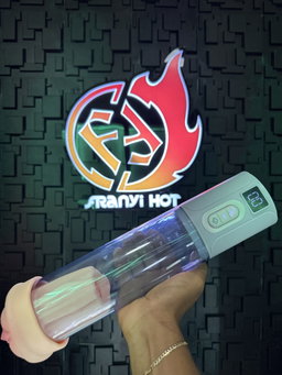 Bomba agrandadora de pene electronica + TOTO realista + Anillos Retardantes  