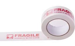 Pegatina o tape de fragil