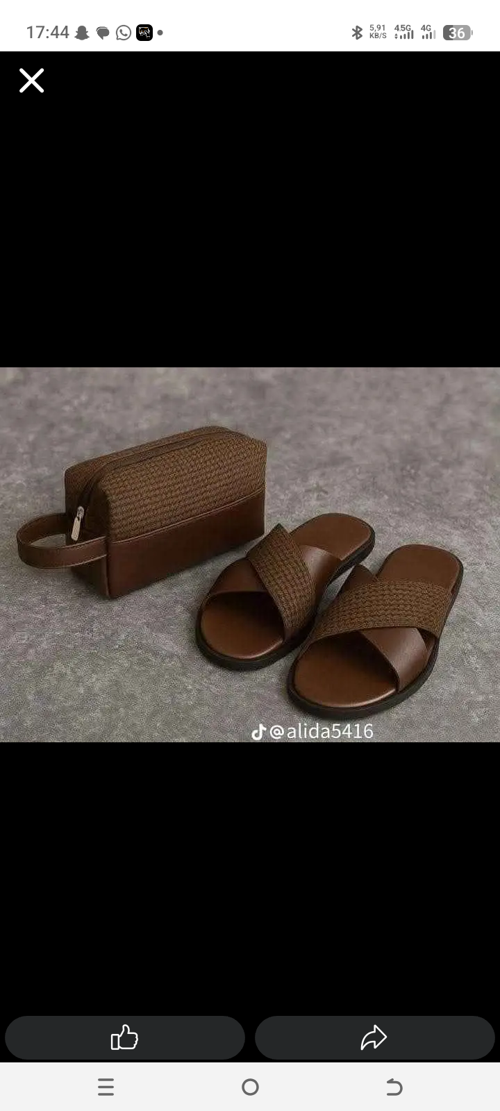 Sac et sandales pour 3