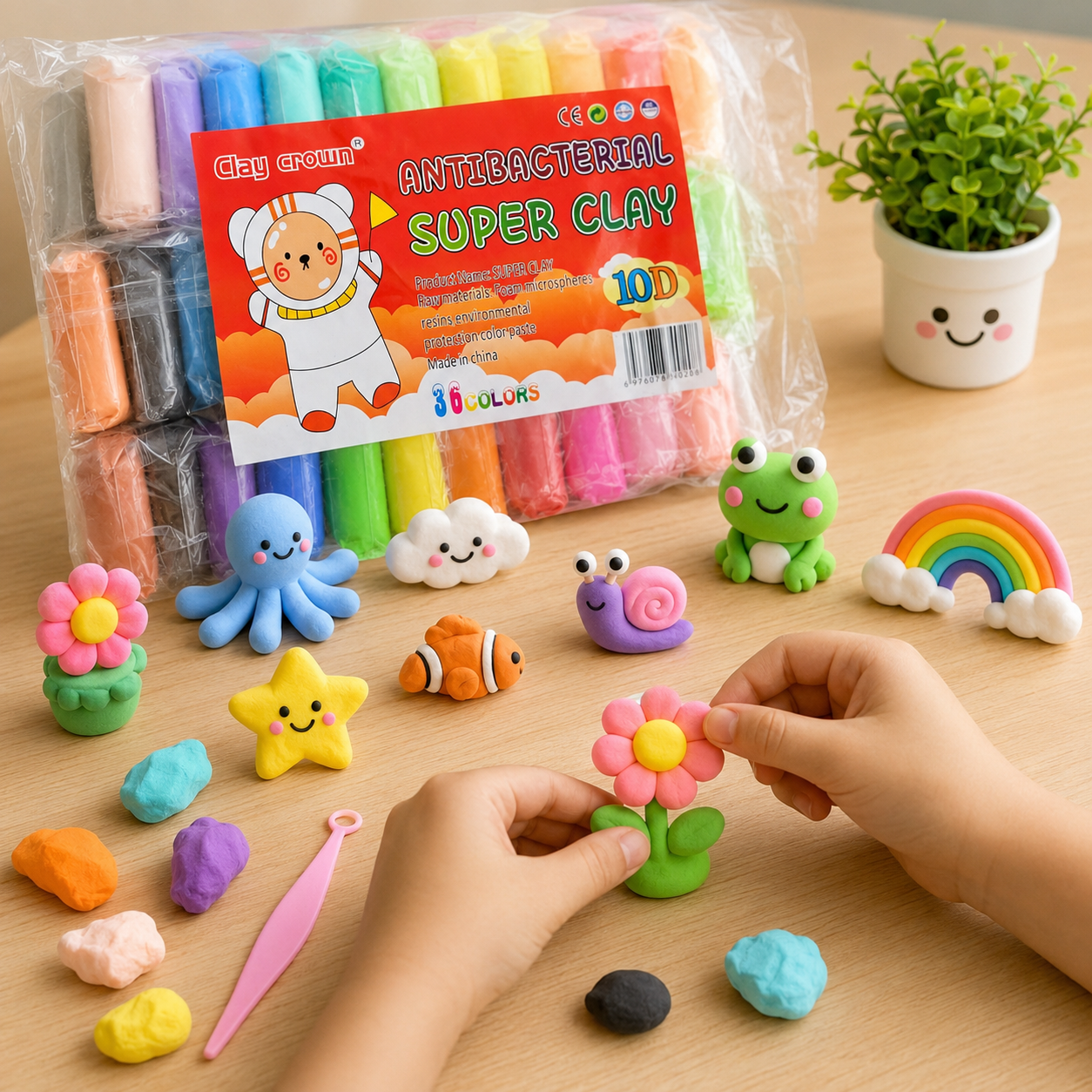 36-Colour Soft Modelling Clay Set_2