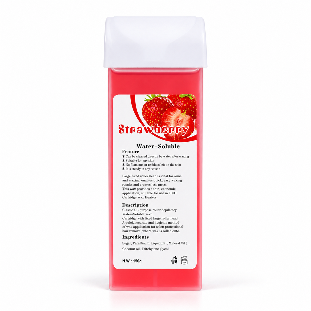 Water-Soluble Roll-On Wax Cartridge – 150g