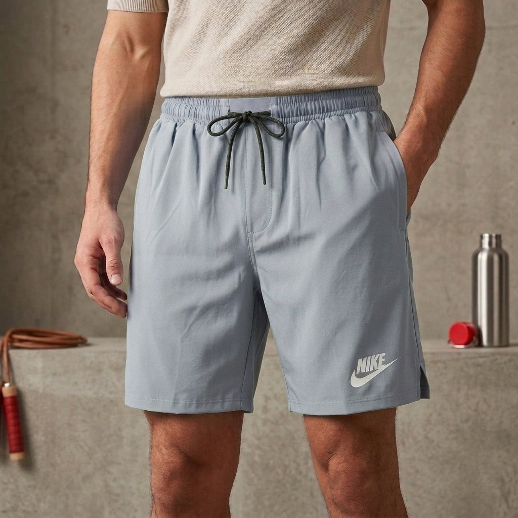 Sport Half Pant for Men | Light Grey _3