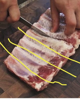 Baby Back Ribs Bakut Teh Cuts