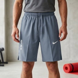 Sports Half-Pant for Men | Light Grey
