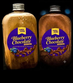 Blueberry Chocolate Drink