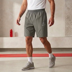 Sports Half-Pant for Men | Big Size | Grey