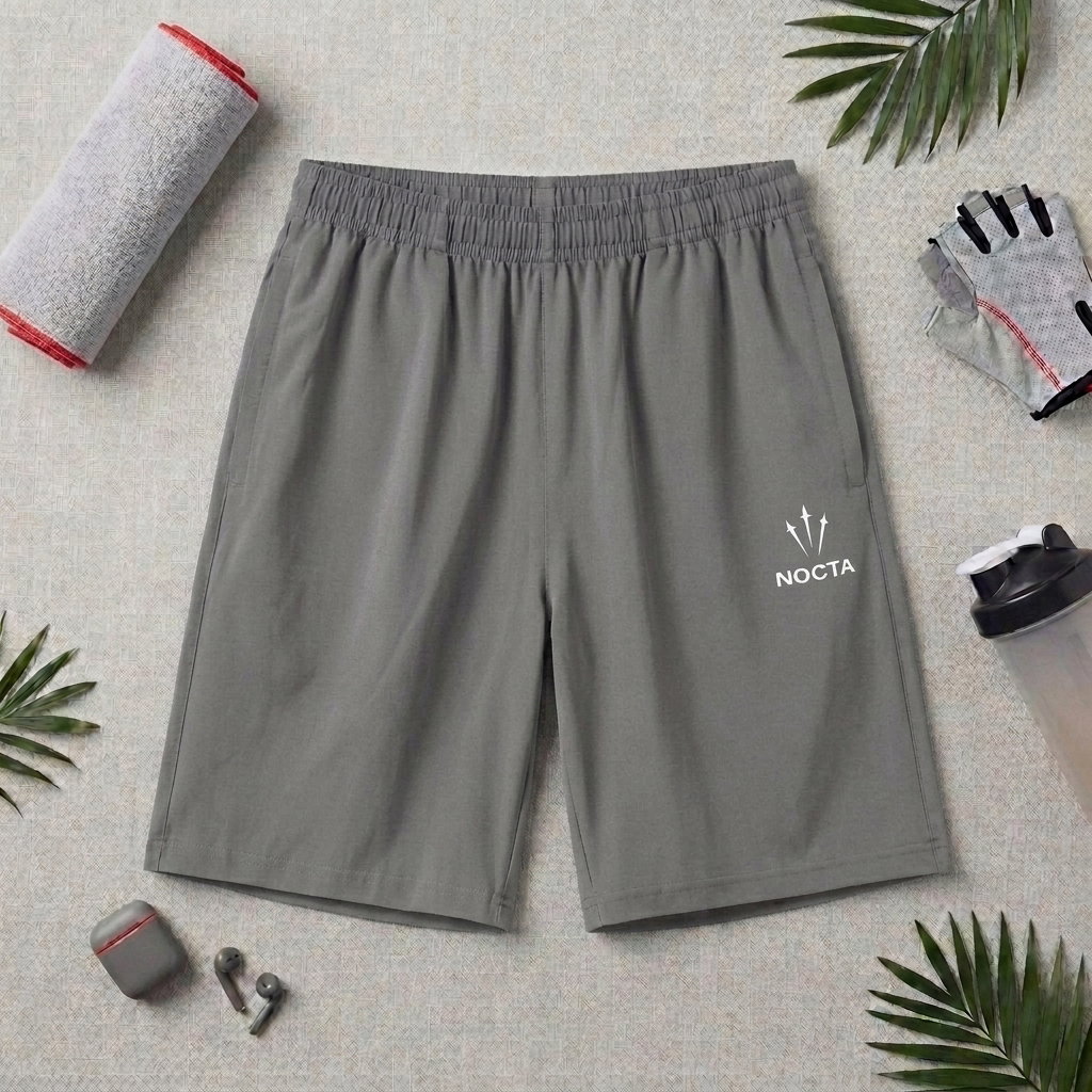 Sports Half-Pant for Men | Big Size | Grey_2