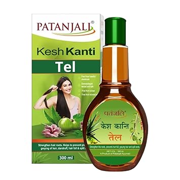 Patanjali Kesh Kanti Hair Oil, 100ml+20ml extra