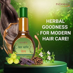 Patanjali Kesh Kanti Hair Oil, 100ml+20ml extra