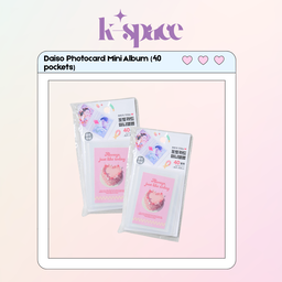 Daiso Photocard Mini Album (40 pockets)