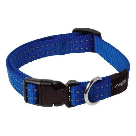 ROGZ- CLASSIC DOG COLLAR XL - BLUE