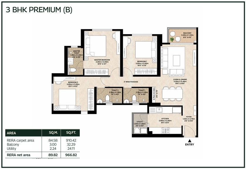 Mahindra Rainforest | 2&3 BHK | Kanjur(W) | ₹1.99Cr - 3.96*Cr_9