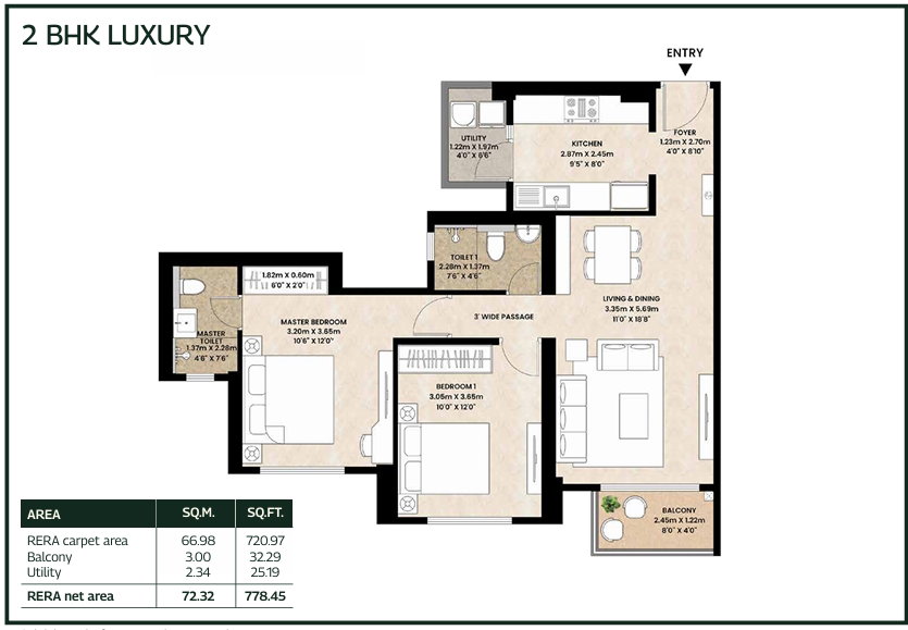Mahindra Rainforest | 2&3 BHK | Kanjur(W) | ₹1.99Cr - 3.96*Cr_11
