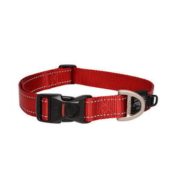 ROGZ- CLASSIC DOG COLLAR M - RED