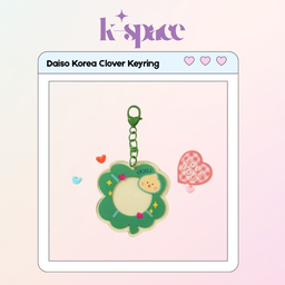 Daiso Korea Clover Keyring