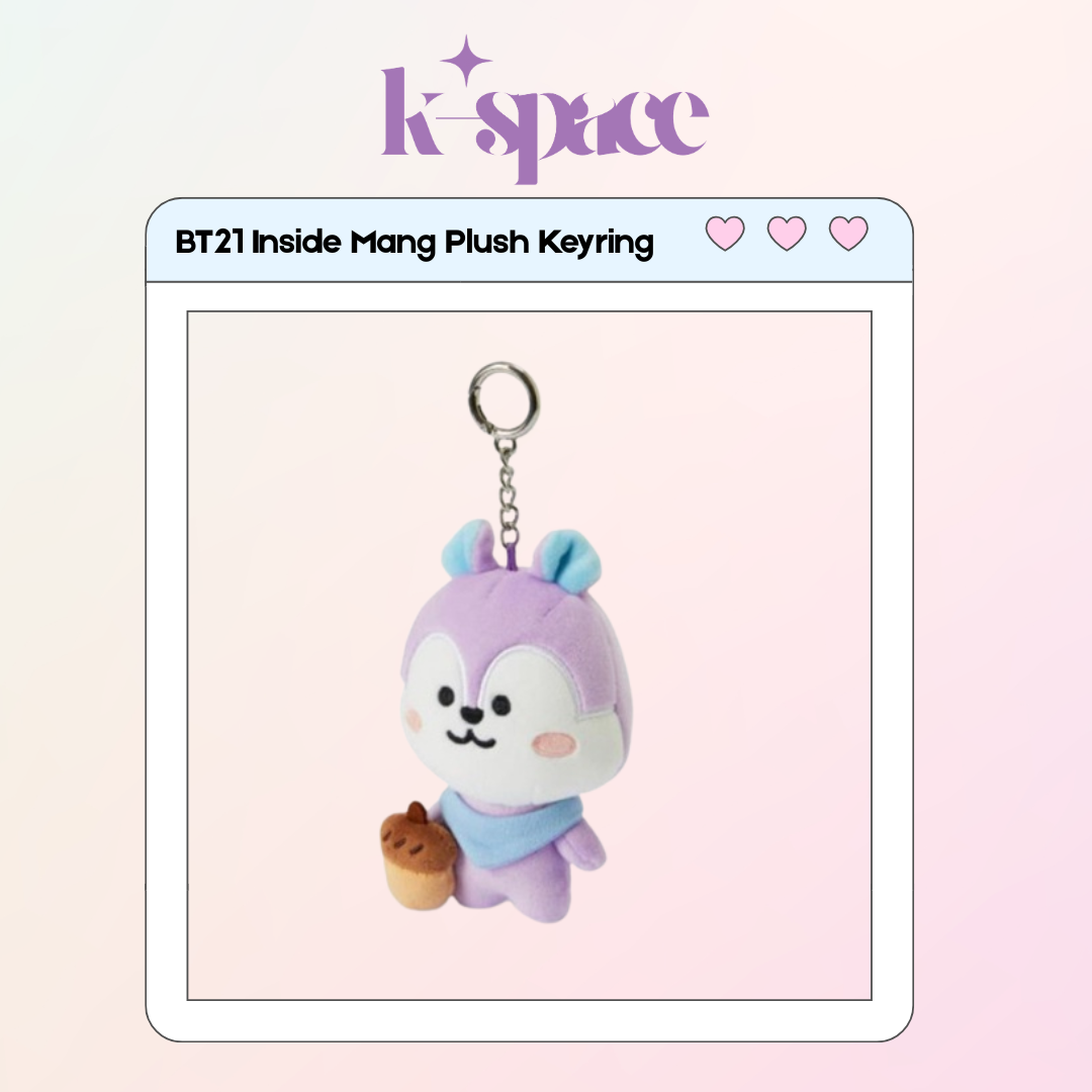 BT21 Inside Mang Plush Keyring