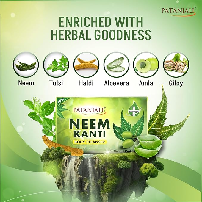 Patanjali Neem Kanti (150g/each - Pack of 4)_3