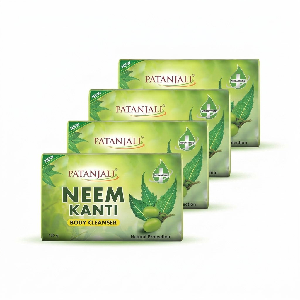 Patanjali Neem Kanti (150g/each - Pack of 4)