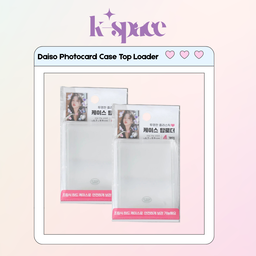 Daiso Photocard Case Top Loader