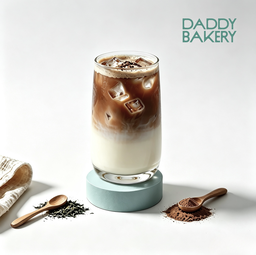 Iced Hojicha Latte