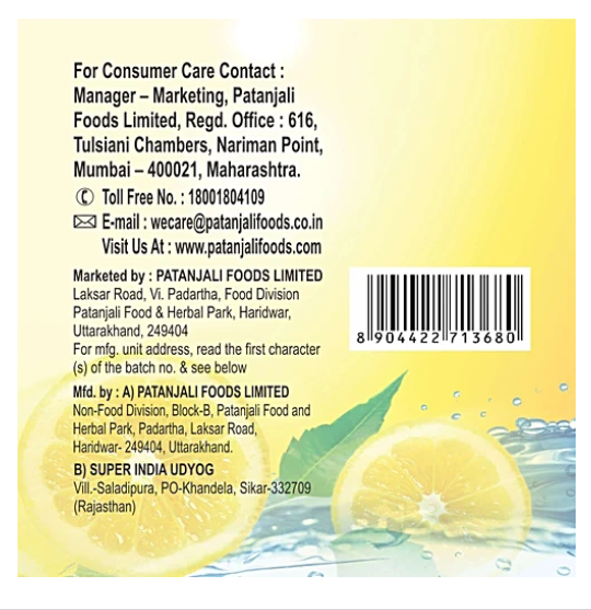 Patanjali Herbo Wash Detergent Powder - 900 g_2