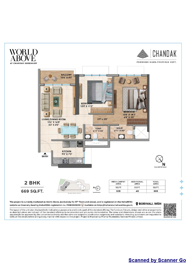 Chandak Greenairy, 4,3&2 BHK | Borivali (E) | Mumbai | ₹2.27 Cr_15