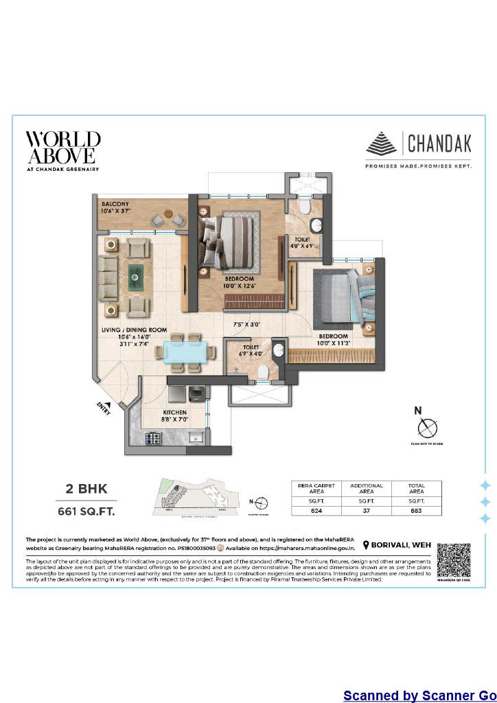 Chandak Greenairy, 4,3&2 BHK | Borivali (E) | Mumbai | ₹2.27 Cr_13