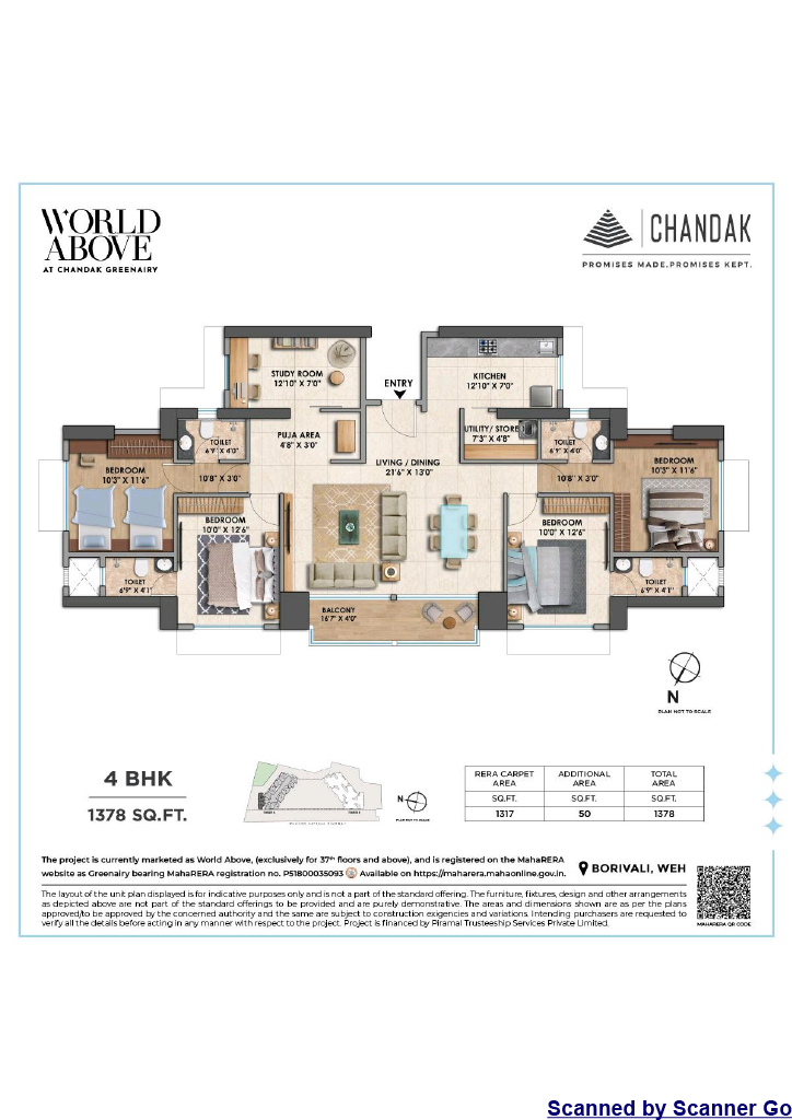 Chandak Greenairy, 4,3&2 BHK | Borivali (E) | Mumbai | ₹2.27 Cr_22