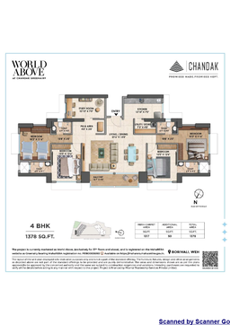 Chandak Greenairy, 4,3&2 BHK | Borivali (E) | Mumbai | ₹2.27 Cr