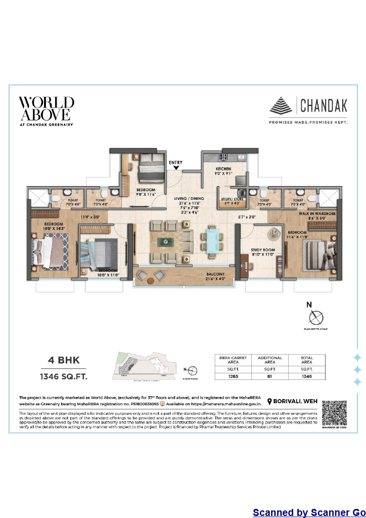 Chandak Greenairy, 4,3&2 BHK | Borivali (E) | Mumbai | ₹2.27 Cr_21