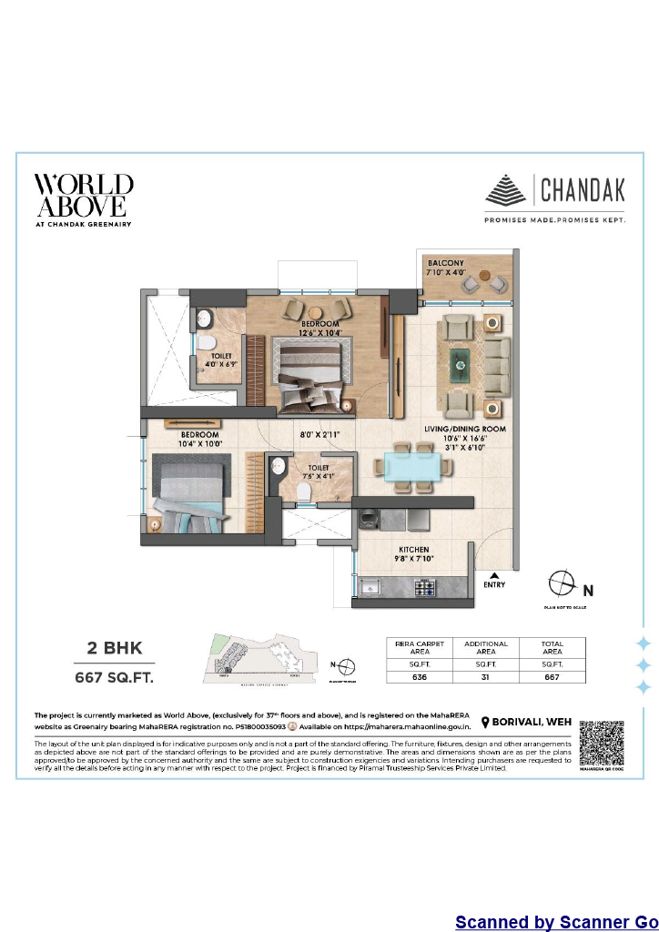 Chandak Greenairy, 4,3&2 BHK | Borivali (E) | Mumbai | ₹2.27 Cr_14