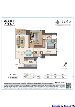 Chandak Greenairy, 4,3&2 BHK | Borivali (E) | Mumbai | ₹2.27 Cr