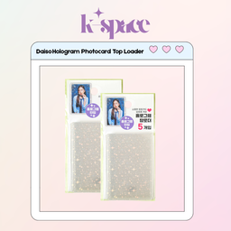 Daiso Hologram Photocard Top Loader