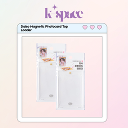 Daiso Magnetic Photocard Top Loader