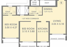 K Raheja Regency 2, 3.5 & 4 BHK | Malad (E) | Mumbai | ₹2.60*cr