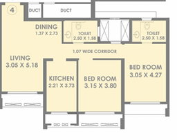 K Raheja Regency 2, 3.5 & 4 BHK | Malad (E) | Mumbai | ₹2.60*cr