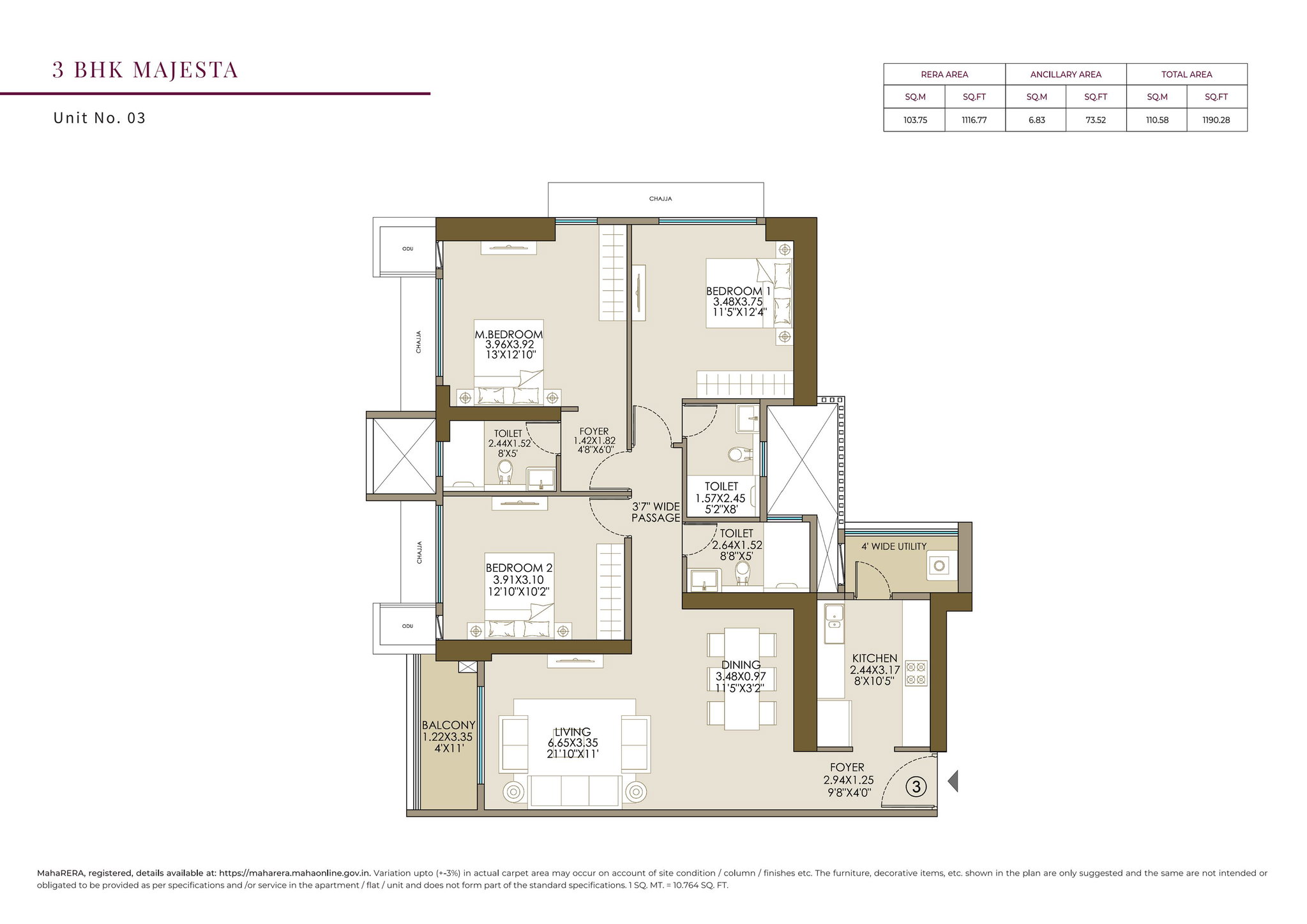 L&T Ahana, 2,3 & 4 BHK | Malad | Mumbai | ₹3.00Cr-7.50*Cr_9