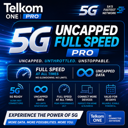 Uncapped Full Speed 5G Network 