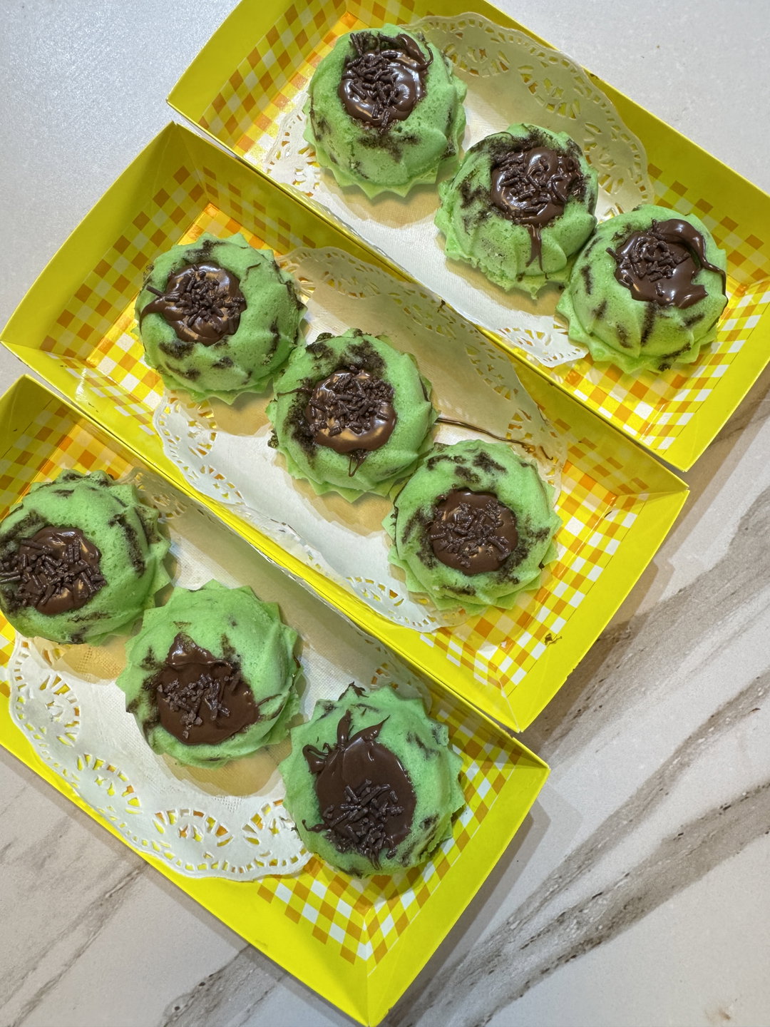 Bolu Pandan (3pcs)