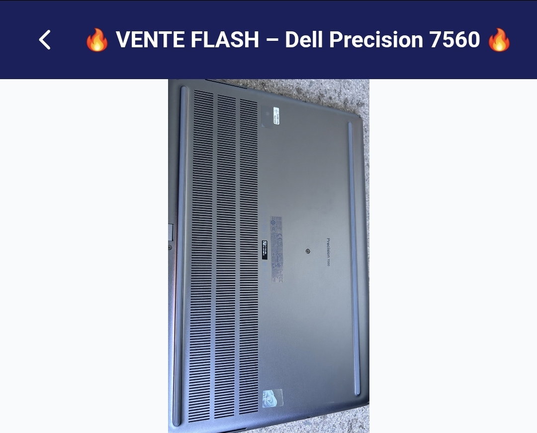 💻 Dell Precision 7560 – Station de travail_3