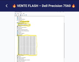 💻 Dell Precision 7560 – Station de travail