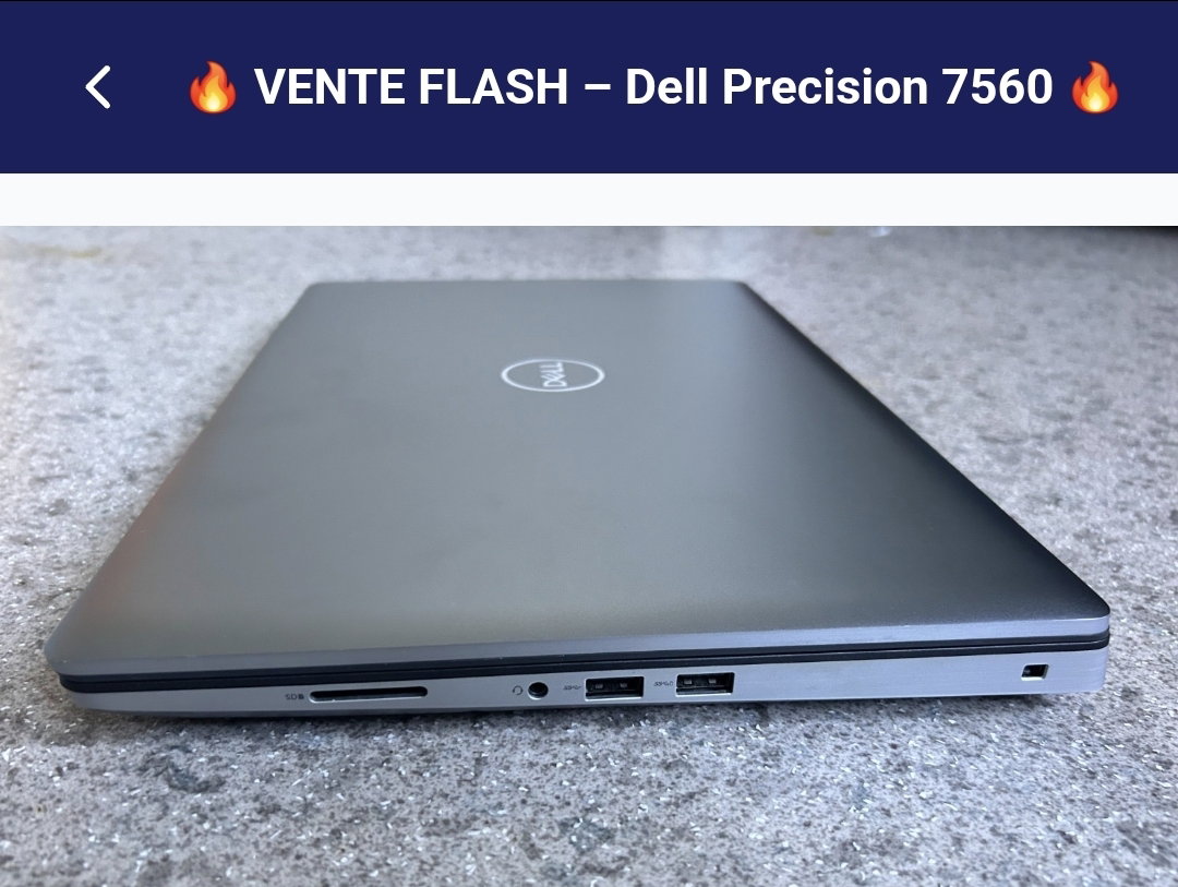 💻 Dell Precision 7560 – Station de travail_2