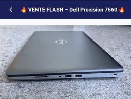 💻 Dell Precision 7560 – Station de travail